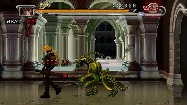 Guilty Gear Judgment Gameplay Story Mode Area 1 (PSP) смотреть онлайн