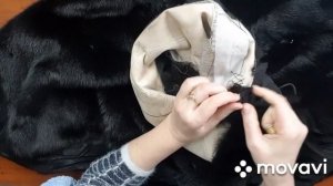 Заменим изношенные крючки на шубе за несколько минут.