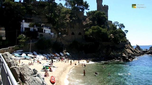 Lloret De Mar Beach Catalonia Spain