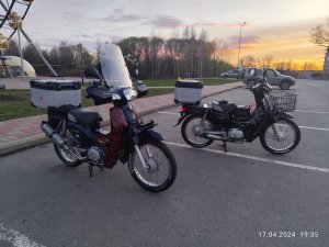 HONDA SUPER CUB AA04 НОВЫЙ ДИЗАЙН НА ЛЕТО