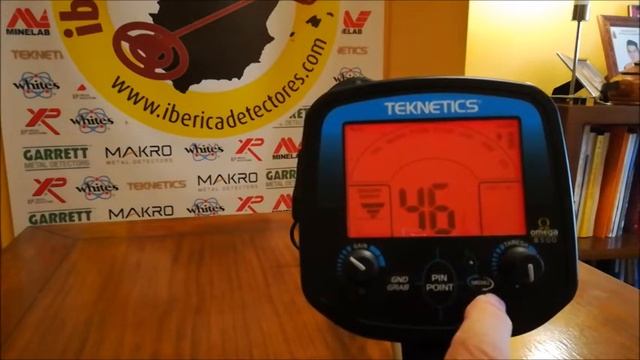 Detector de metales Teknetics OMEGA 8500 Español смотреть онлайн