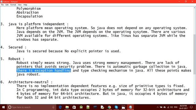 Features of Java in hindi смотреть онлайн