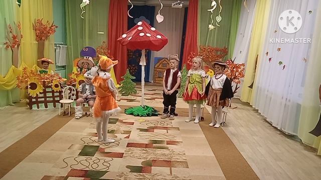 Музыкальный спектакль "Под грибком" логопедическая группа"Говорушки" смотреть онлайн