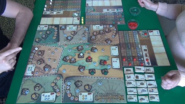 219 Экспансия 1/2 часть играем в настольную игру. Endeavor смотреть онлайн