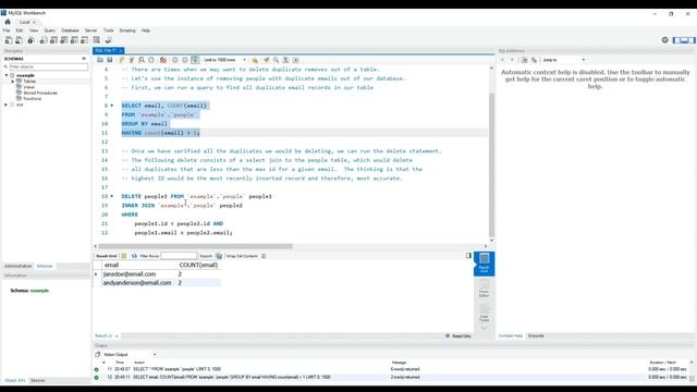 How to Delete Duplicate Rows in MySQL смотреть онлайн