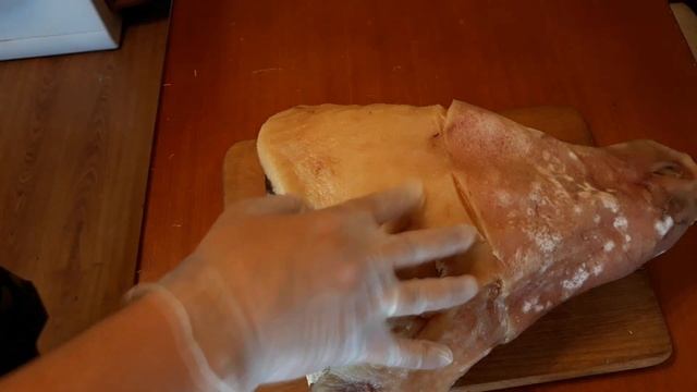 Нам 5 месяцев, скоро юбилей))) Сыровяленый свиной окорок или ХАМОН?! в домашних уловиях. смотреть онлайн