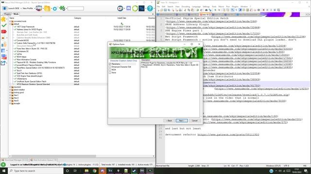Skyrim SE ( Devourment Refactor ) mod install and downgrade guide NMM Version. смотреть онлайн