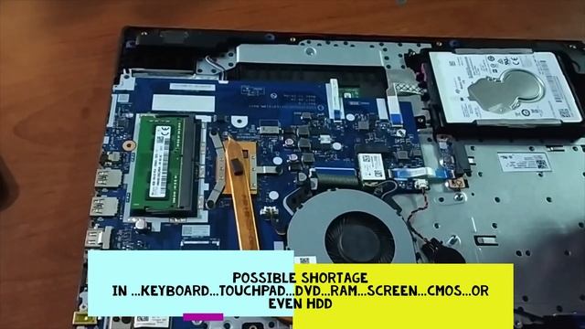 How to fix Lenovo ideapad 330, random shutdown, power short, water spilled, Turns off after startup смотреть онлайн
