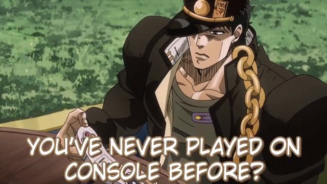 Джотаро и Джорно играют в Майнкрафт