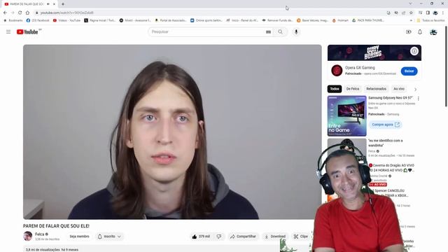 REAGINDO AO VÍDEO DO FELCA COM P1R0CA NA CARA E ADERINDO A CEITA... смотреть онлайн