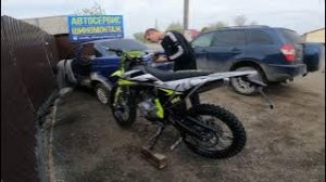 Купил новый эндуро Racer K2! Сборка и первый запуск