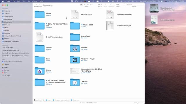 How To SHOW & HIDE The Tab Bar On The Finder Application Using A Mac - Basic Tutorial | New