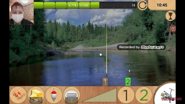 Ловлю линя! На локации Лесная река! Реальная рыбалка! смотреть онлайн