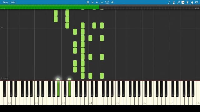 Houkago Tea Time- Tenshi Ni Fureta Yo! keyboard guide (Synthesia) смотреть онлайн