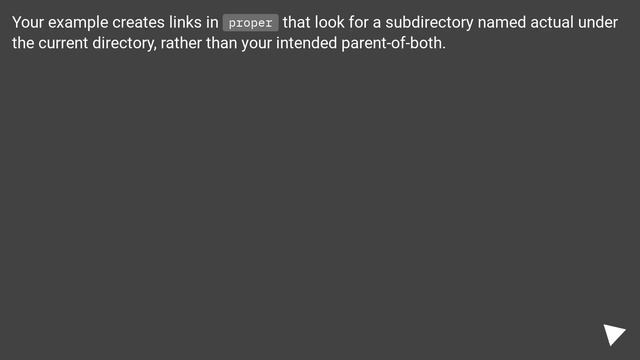 Why doesn't my symbolic link work? смотреть онлайн
