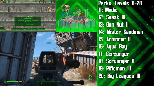 Fallout 4 Builds - The Commando - Best Soldier Build смотреть онлайн