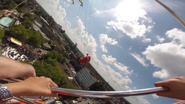 Crazy High!! Sky Ride in Peine, Germany! смотреть онлайн