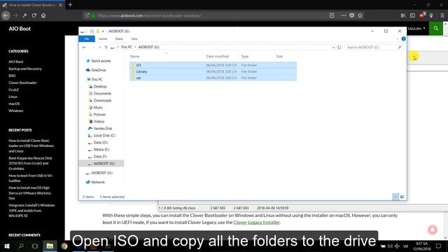 How to install Clover Bootloader on USB from Windows and Linux смотреть онлайн