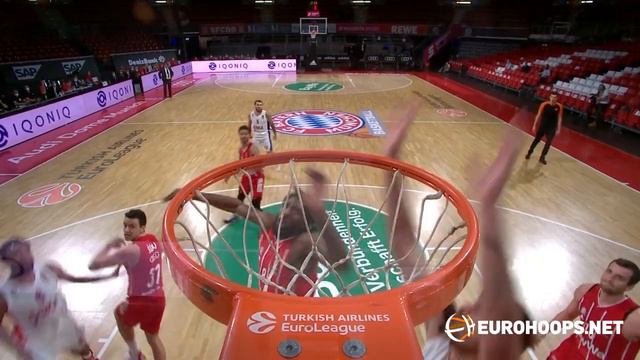 FC Bayern Munich - CSKA Moscow 81-89: Nikola Milutinov (18 points) смотреть онлайн