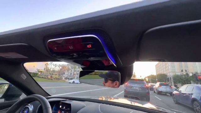 2023 Mercedes Benz SL63 AMG driving around Orange County California смотреть онлайн