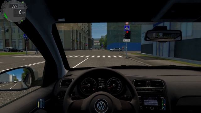 Езда по правилам в большом мегаполисе! (City Car Driving) смотреть онлайн