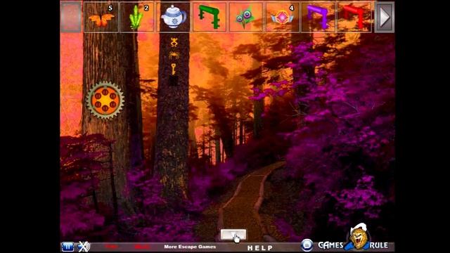 Mysterious Fantasia Forest Escape walkthrough Games2Rule. смотреть онлайн