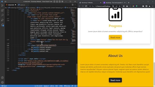 How To Make A Bootstrap 5 Responsive Landing Page Website