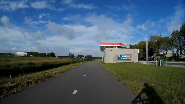 Hilversum to Amsterdam on bike - Timelapse смотреть онлайн