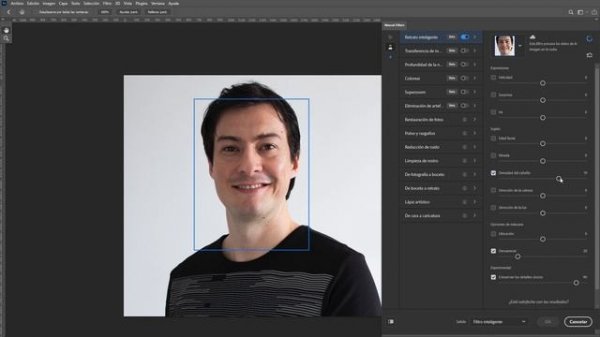 Neural Filters (filtros neuronales) de Photoshop CC 2021