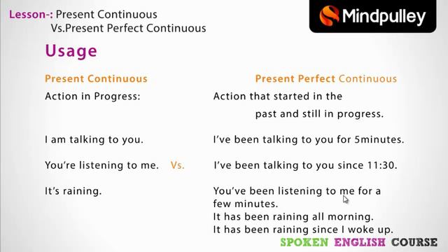Present continuous vs present perfect continuous | Mindpulley Solutions смотреть онлайн