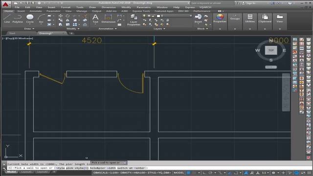 طريقة احترافية في رسم الابواب والنوافد autocad-YQArch смотреть онлайн