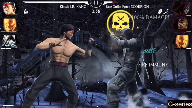 Shirai Ryu Fatal Tower Bosses Battle 180 Brutality fight | Mortal Kombat Mobile смотреть онлайн
