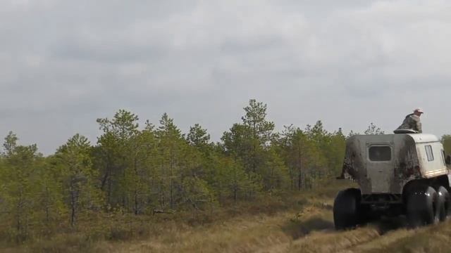 Вездеход 6х6 "ТАЙМЕНЬ". Путешествие на о.Дикое. Часть 2 смотреть онлайн