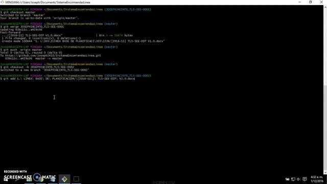 Configuracion y ejemplos sobre GIT смотреть онлайн