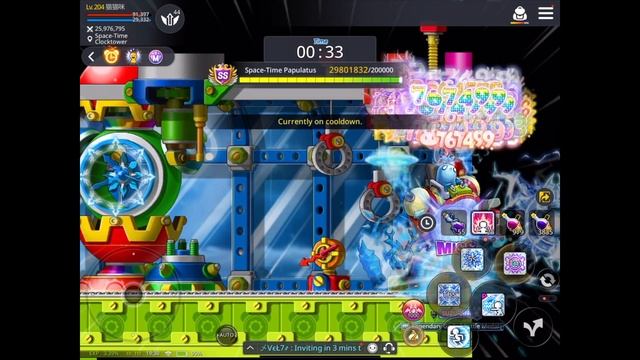 [Maplestory M] Jan 2021 Ice Lightning Mage Guild Dungeon смотреть онлайн