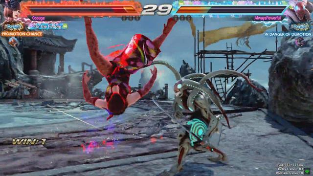 4252 - Tekken 7 - Coouge (Anna Williams) Vs AlwaysPowerful (Yoshimitsu)
