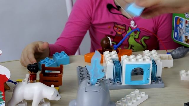 Лего Дупло Арктика Конструктор Вокруг Света Набор девочкам, мальчикам Lego Duplo Подарки Деда Мороз смотреть онлайн