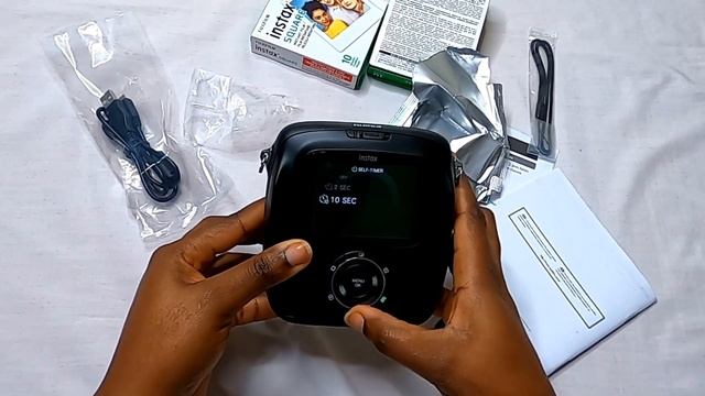 UNBOXING THE FUJIFILM INSTAX SQUARE SQ10 + CAMERA SHOOT TEST || Review смотреть онлайн