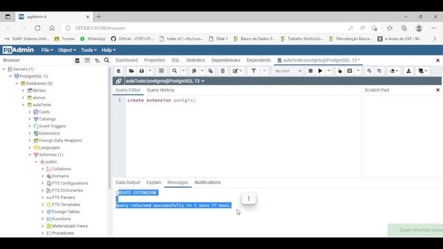 Como ativar o PostGIS no PostgreSQL смотреть онлайн