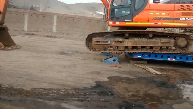 Экскаватор Doosan 340 смотреть онлайн