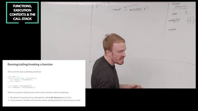 An Introduction to Functions, Execution Context and the Call Stack (FULL VIDEO - Parts 1-3) смотреть онлайн