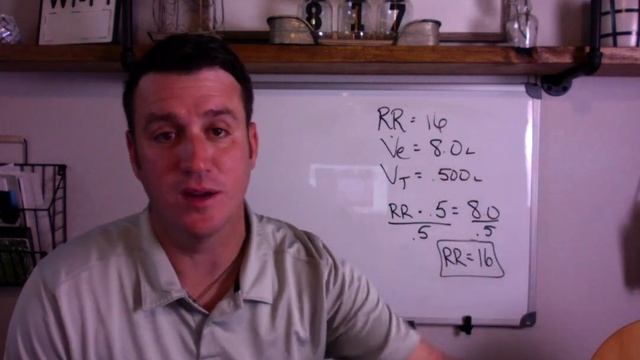 Respiratory Therapy - How to Calculate RR or Tidal Volume from Minute Volume смотреть онлайн