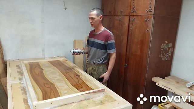 Обеденная зона. Часть 3. Стол из эпоксидной смолы смотреть онлайн