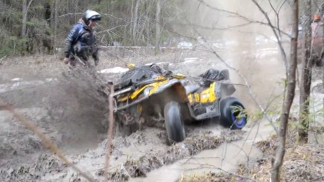 Упертый и настойчевый Евгений на BRP Outlander 570