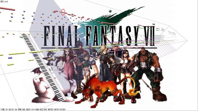 Final Fantasy VII (1998/PC) MIDI GM Ver. － Honeybee Inn смотреть онлайн