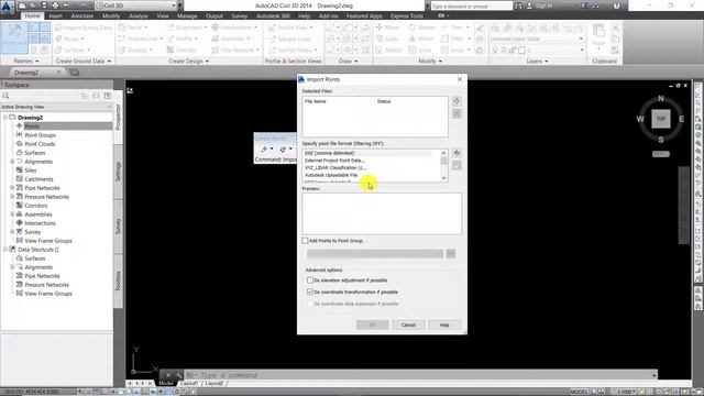 Cara Mengatasi Eror Import Point Autocad Civil 3d | CSV File смотреть онлайн