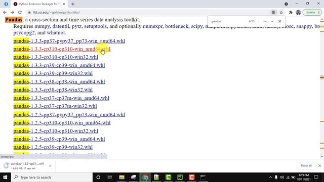 How to install Pandas on Python 3.10 Windows 10 смотреть онлайн