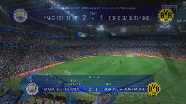 FIFA 22 PS5 - Manchester City Vs Borussia Dortmund | Champions League 2022/23 | [4k] Gameplay