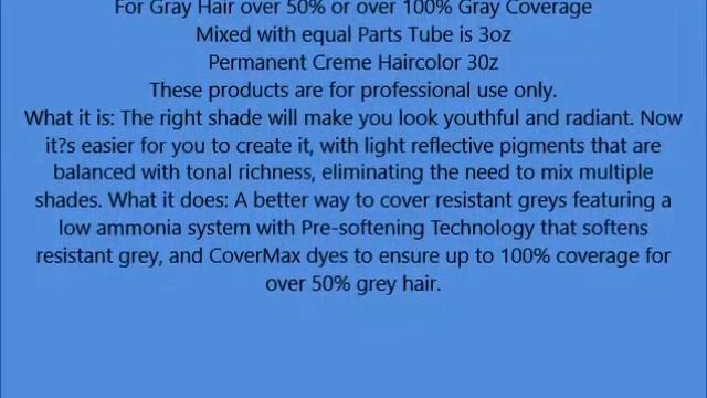 Matrix Socolor Grey'T Naturals Permanent Cream Hair Color 504N Dark Brown Neutral Extra Coverage смотреть онлайн