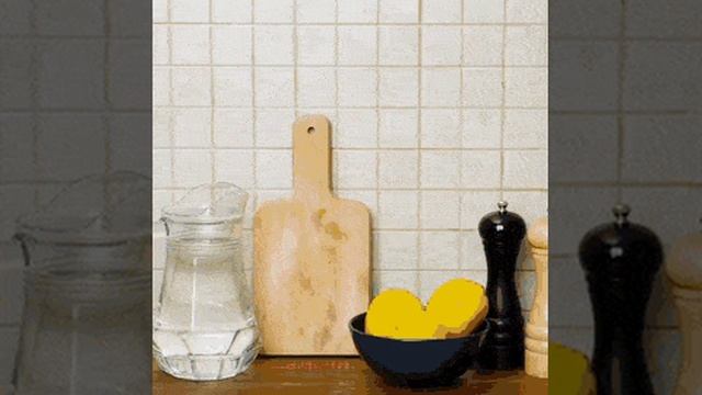 Старый и проверенный способ отмыть стены от грязи.